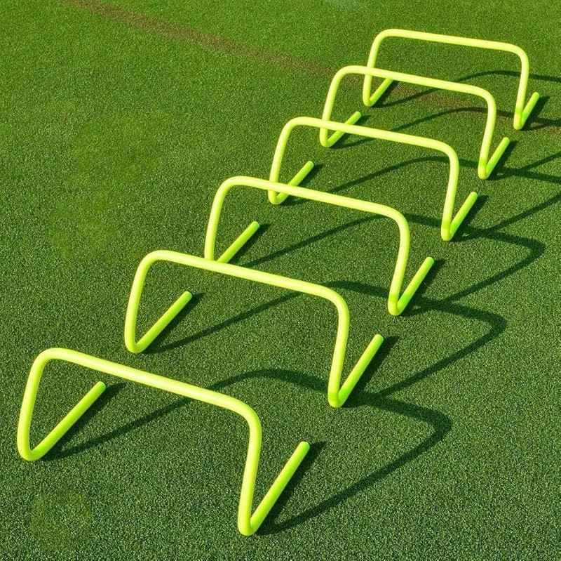 Stallion Agility Training Hurdle – 6 Inch | Speed & Footwork Practice | Unisex | Yellow Plastic Speed Hurdles(For Adults Pack of 5)