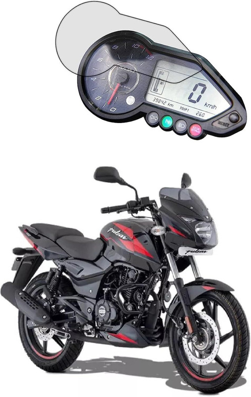 RoyalWolf Speedometer Screen Protector Compatible with Pulsar 125, 150, 180F, 220F Analog Speedometer(Bajaj Pulsar 180, Pulsar 125 Neon, Pulsar 150, Pulsar 220)