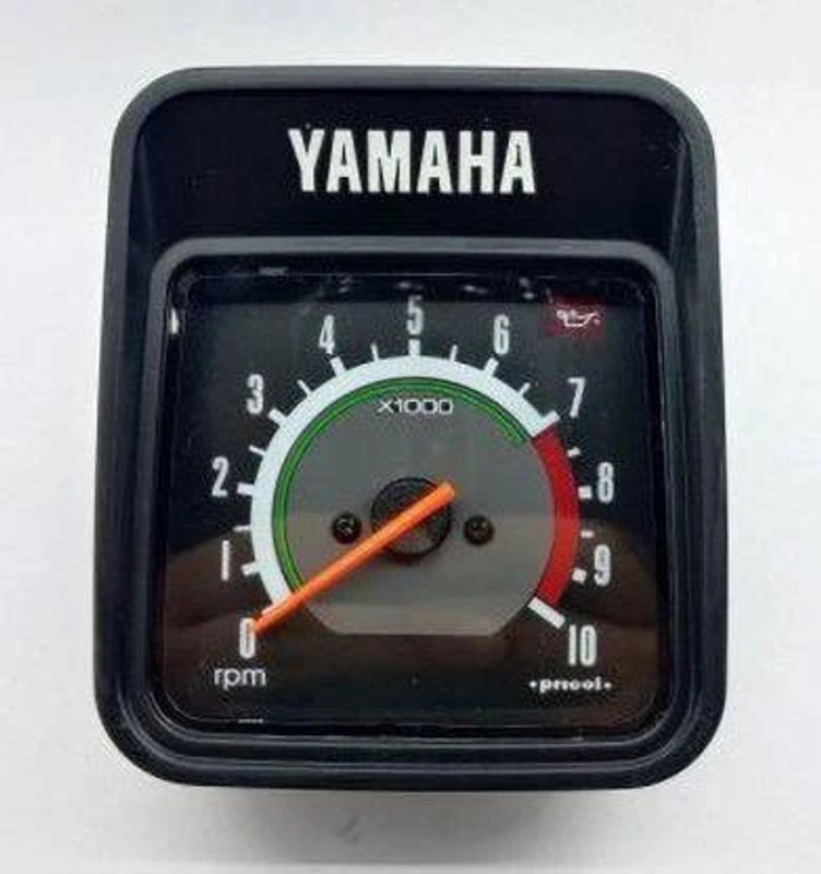 MJAuto Rx 100 135 rxz RPM Tachometer Analog Speedometer Analog Speedometer(Yamaha RX 100)