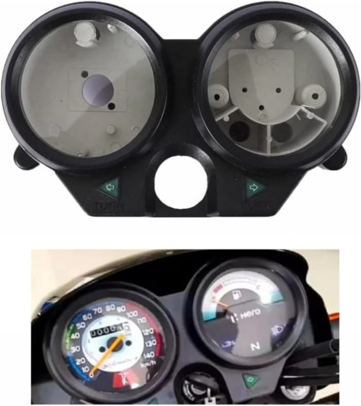 Jinvaani Splendor speedometer case Analog Speedometer(Hero Splendor, Splendor Plus)