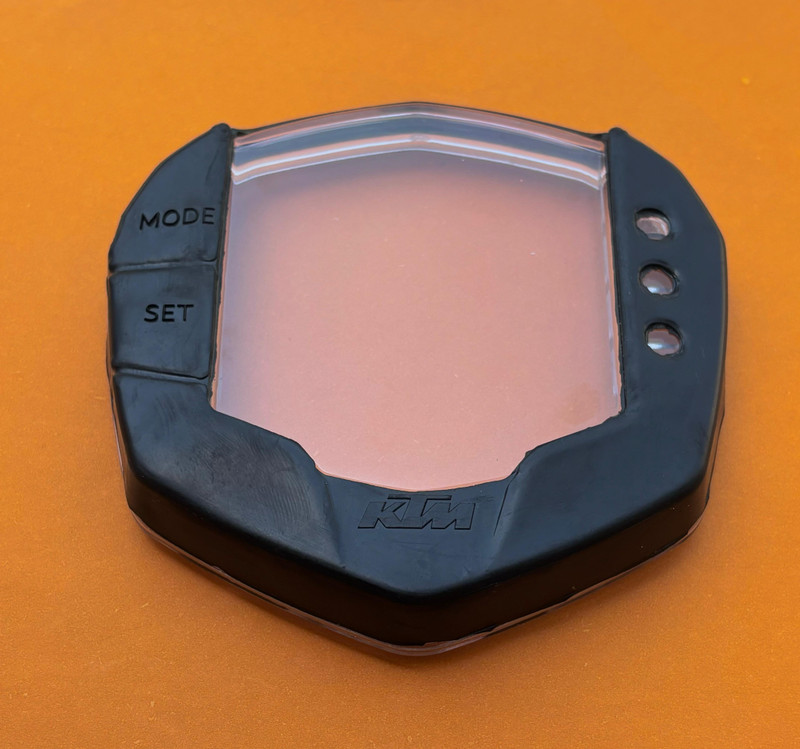 TMC GOLD METER SHELL SPEEDOMTER TOP COVER AND GLASS Digital Speedometer(KTM 125 Duke, 200 Duke, 250 Duke)