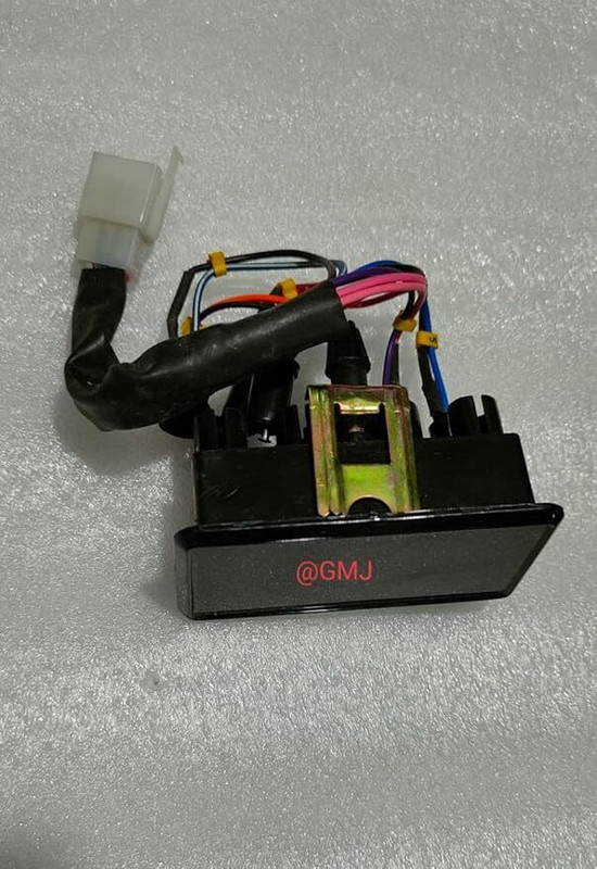 NGK MM550 JEEPS BLACK INDICATE BLACK BOX | HEATER INDICATOR BLACK BOX MM550 Digital Speedometer(MAHINDRA Thar DI 4X4)