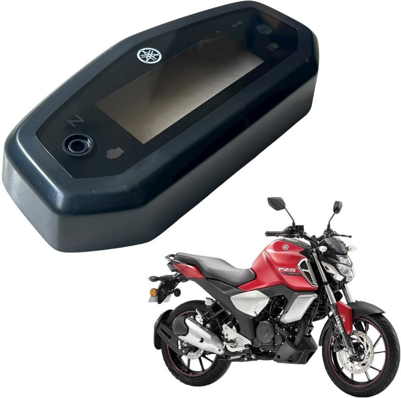 VTAuto FZ V3 ABS Meter Shell Cover, Black Model Year 2021-25 Digital Speedometer(Yamaha FZ)