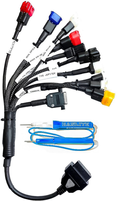 Danlite Bs6 Bike Scanning Cable Fast connectivity for All Bike Digital Speedometer(Universal For Bike Universal For Bike)
