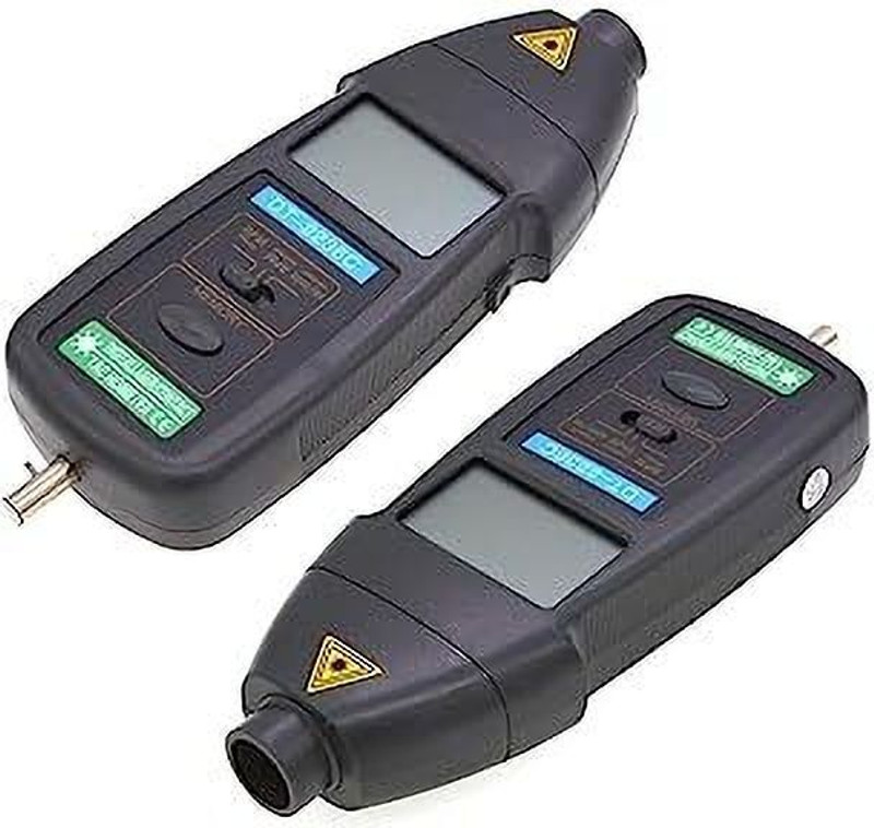 Real Instruments DT-2236C Non Contact Digital Tachometer RPM Rotating Speed Scale Speedometer Digital Speedometer(Universal For Car CD)