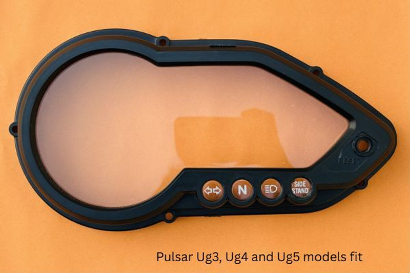 TMC GOLD Meter Upper Glass Case Pulsar Ug3, Ug4 and Ug5 Digital Speedometer(Bajaj Pulsar 150, Pulsar 180)