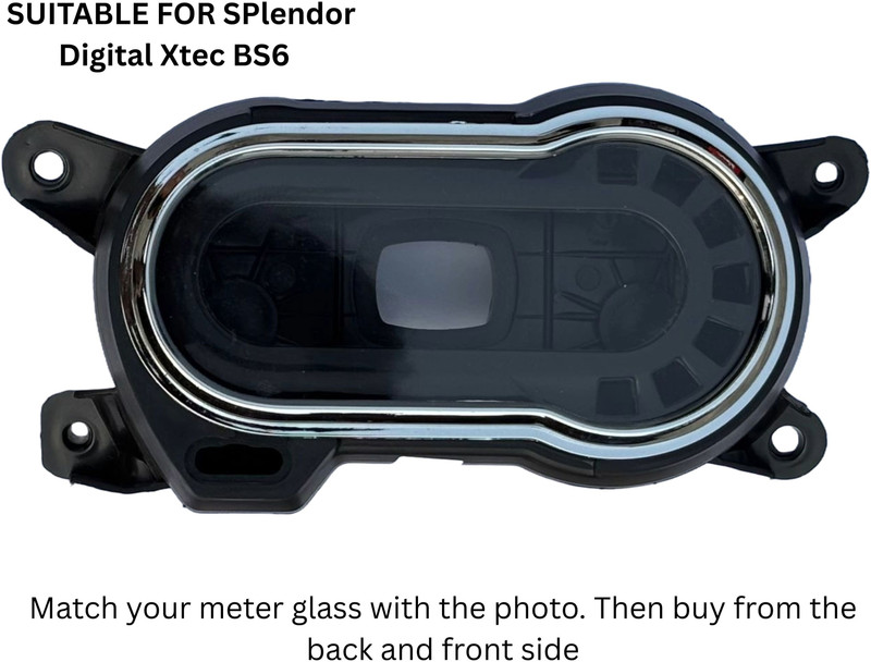 TMC GOLD Splendor Digital Meter Empty Case Xtec BS6. Digital Speedometer(Hero Splendor)