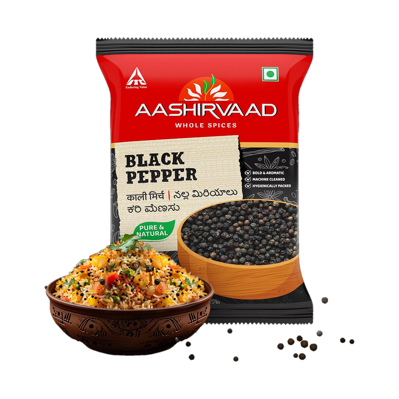 AASHIRVAAD Black Pepper Whole Spice(100 g)