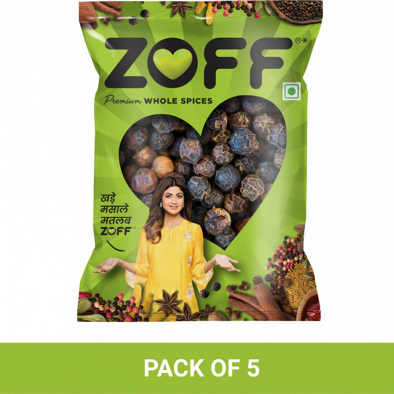 zoff Black Pepper Whole(5 x 100 g)