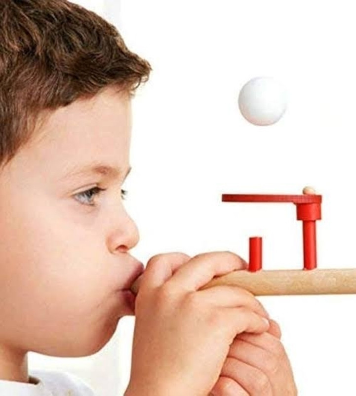 TOYSTOREY Wooden floating ball game(Multicolor)