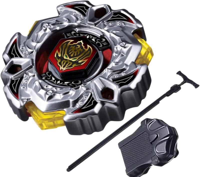 Battlekid BB 114 VARIERS D:D Metal Series Bey set With Launcher(Multicolor)