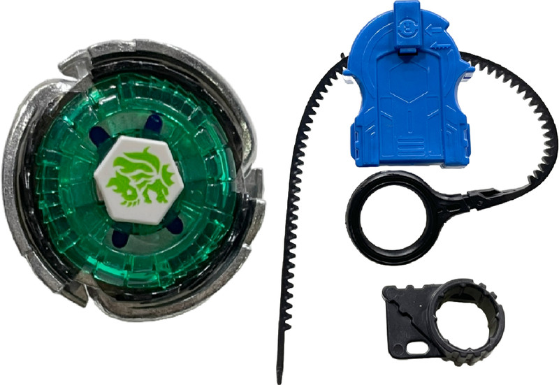 AZAD57 Beyblade Metal Fusion 4D System Fang Leone(Green)