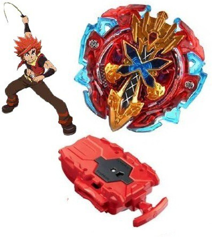 Bestie Toys Beyblade Busters B-48 Xeno Xcalibur M.I Attack tornado gyro combat Starter with Launcher(Multicolor)