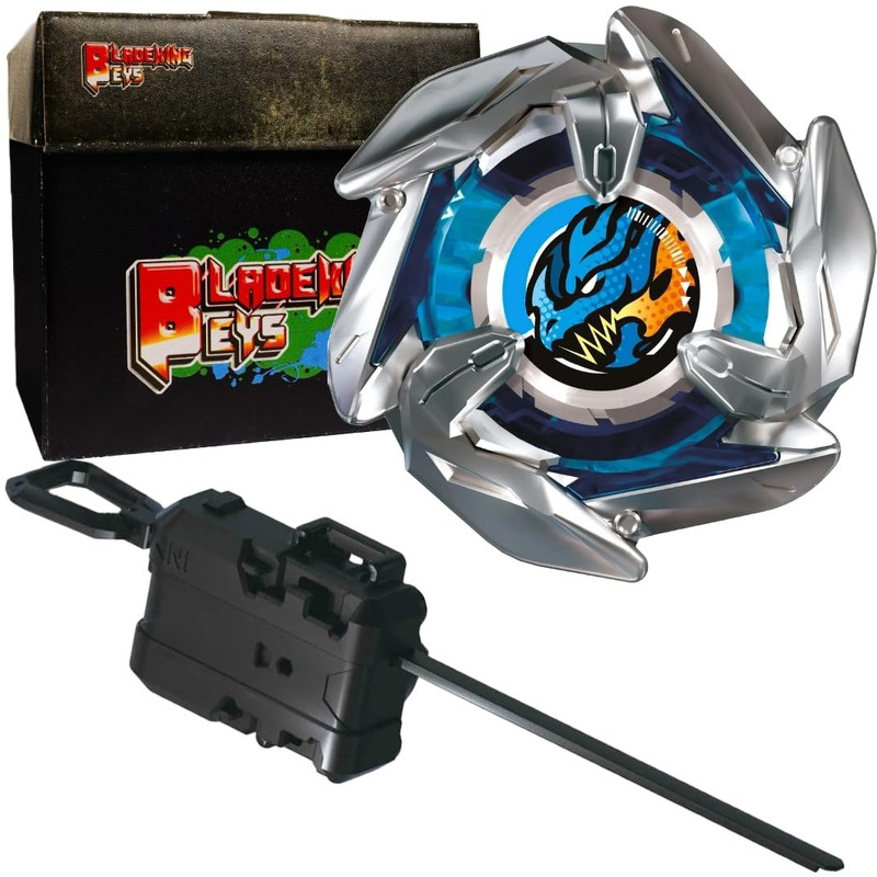 BLADEKING BEYS beyblade-x Set-Bbx-20 Dran Dagger + Pull rule type launcher+Toy Storage Box(Multicolor)