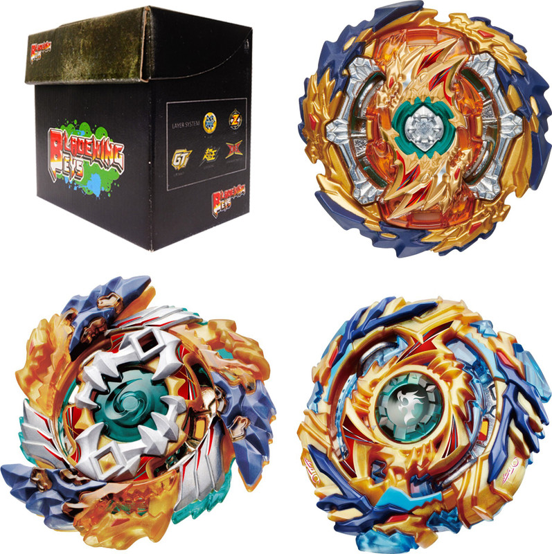 BLADEKING BEYS Rndom Booster B139 Wizard Faf'+ B122 Zinc Alloy Geist Faf' + B79 Drain Faf'(Multicolor)