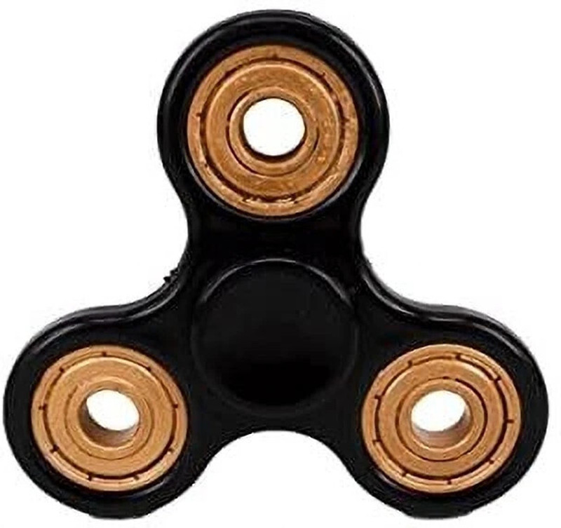 PREMSONS Hand Spinner Toy For Adults / Children / Kids / Teenager(Black)