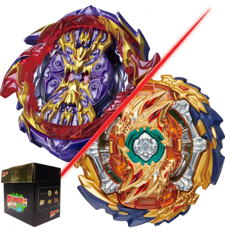 BLADEKING BEYS Rndom Booster B157 Bigbang Genesis 0Yard Met + B139 Wizard Faf. Ratchet Rise Sen(Multicolor)