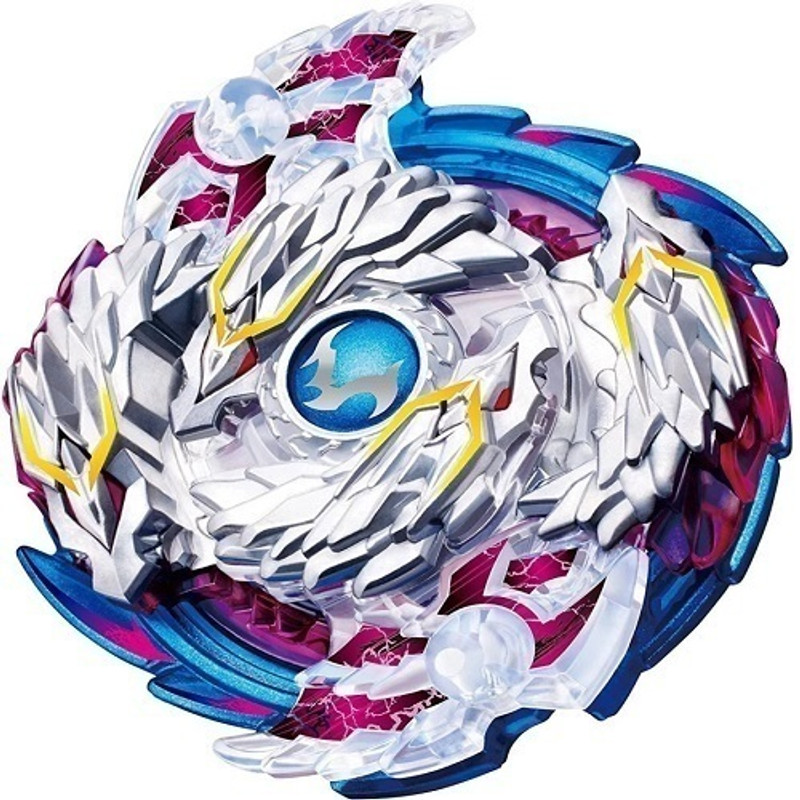 Battlekid Burst B-97 Nightmare Longinus.Ds Attack type Bey Set Spinning top with Launcher(Blue, Silver)