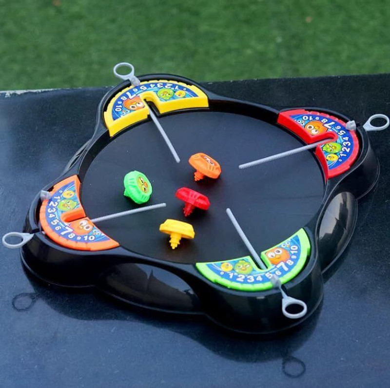 Goyal's Cool Top Spinning BlazeDisc Game Gyro Battle Toy for kids, 2-4 Players(Multicolor)