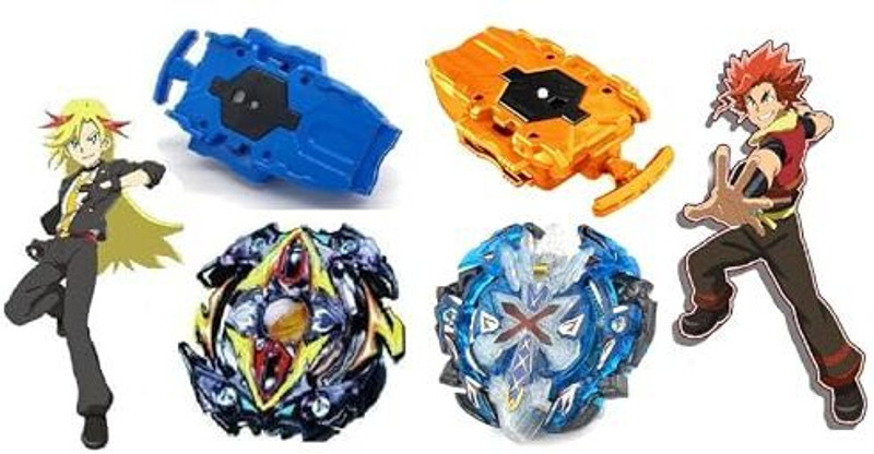 Bestie Toys XeenoXcaaliburMIWith B59 Zeuss Zilon BeyRipcord Starter Set GamingGyro Battling(Multicolor)