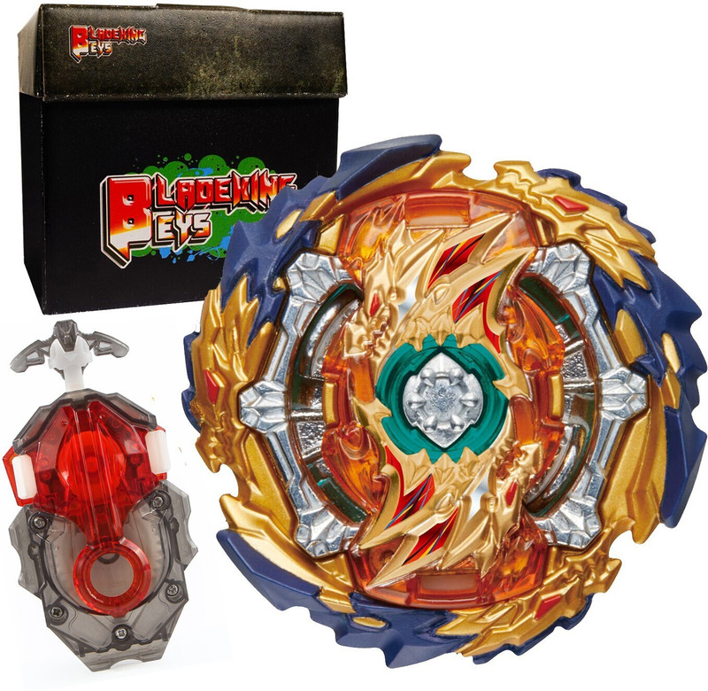 BLADEKING BEYS B139 Wizard Faf. Ratchet Ri.Sen + LR pull rule launcher + Toy Storage Box(Multicolor)