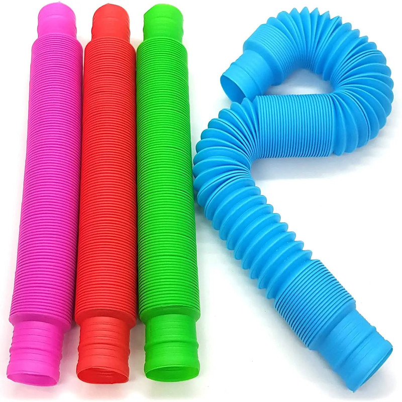 Zyamalox Popup tube toy, popup pipes, fun indoor game for kids, toys for kids 3 years(Multicolor)