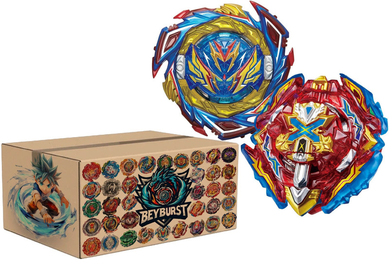 Beyburst B-187 Savior Valky Sh-7 + B-200 Zifoid Excalib Xn Sw'-1(Multicolor)