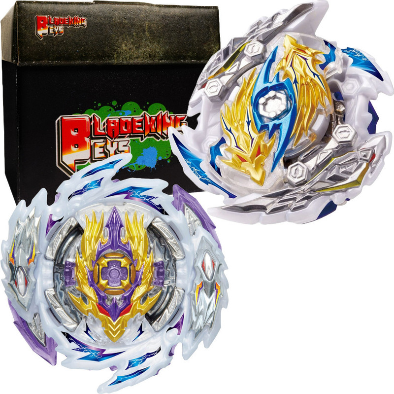 BLADEKING BEYS Random Booster set B144White Zwei Longinus +B168 Rage Longinus + Toy Storage Box(Multicolor)
