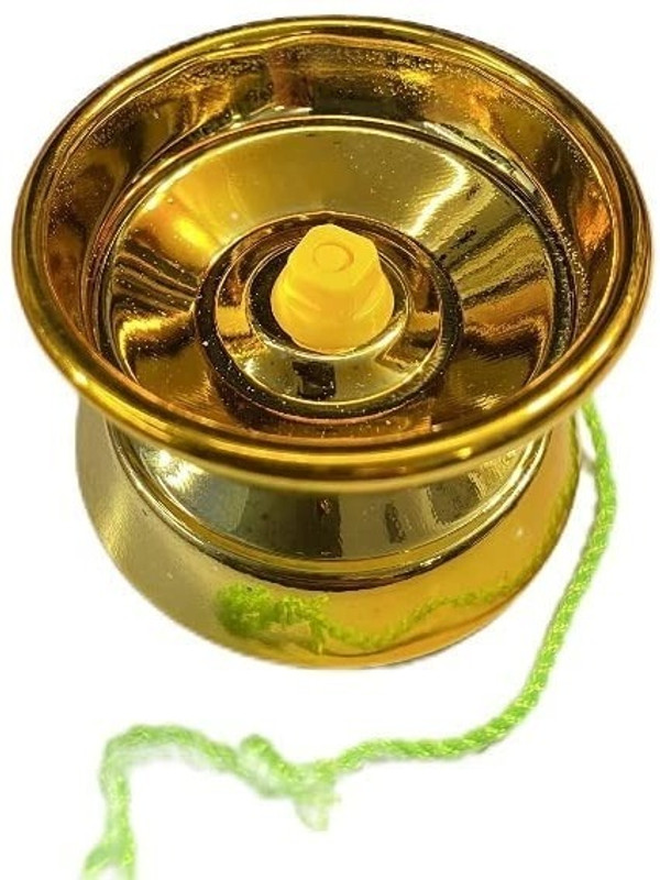 mnr Magic Metal YoYo Spinner Metallic Finish Yo-Yos Ball Kids Adults Beginner 1PCS(Multicolor)