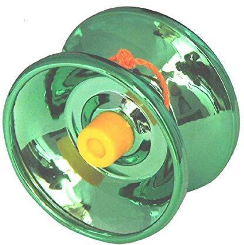 PECH Fine Quality High Gloss high Speed Metal YoYo Toy Spinner Toy(Green)