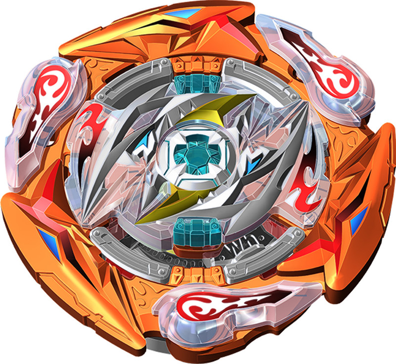 Burst Gyromax Spinnerz Glide Ragnarök Bey(Multicolor)