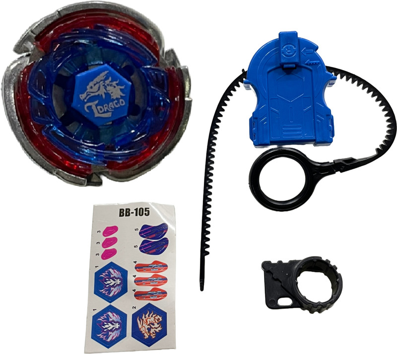 AZAD57 Beyblade Metal Masters Fury Fusion Cosmic Pegasus(Blue)