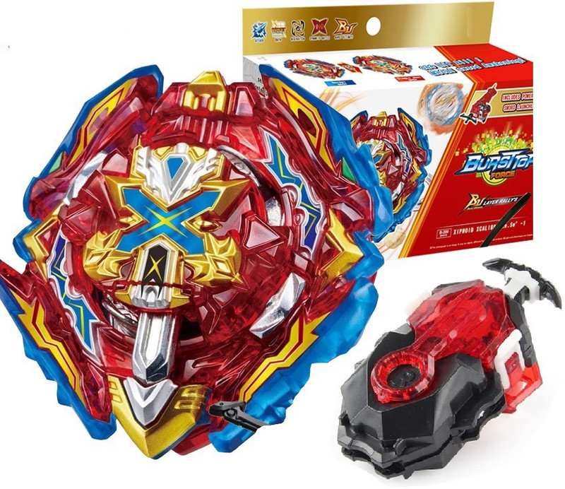 Authfort Beyblede B-200 Xiphoid Xcalib Spinning Top High Performance Gyro With Launcher(Multicolor)