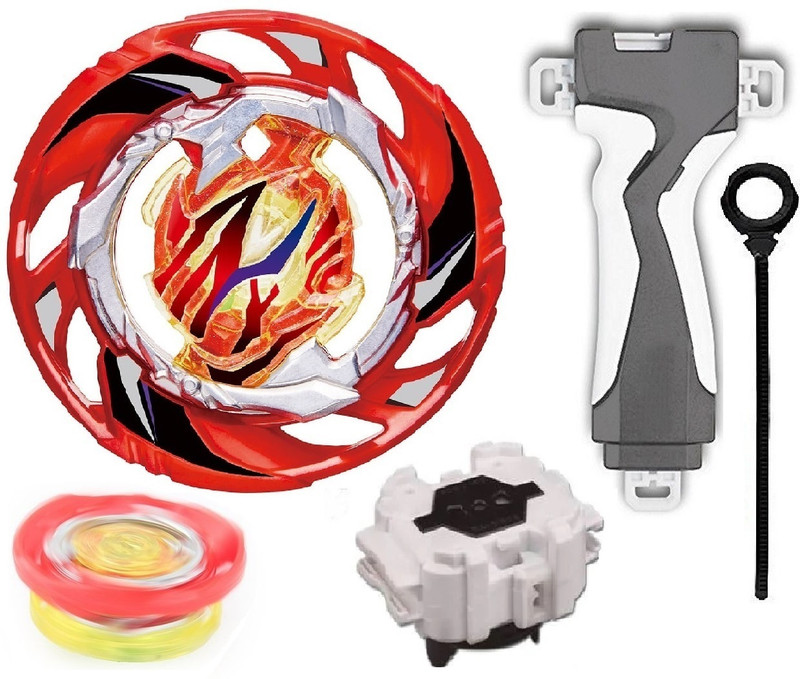 CrazyBuy Beyblade New B-143-03 Red Air Knight Random Layer System(Multicolor)