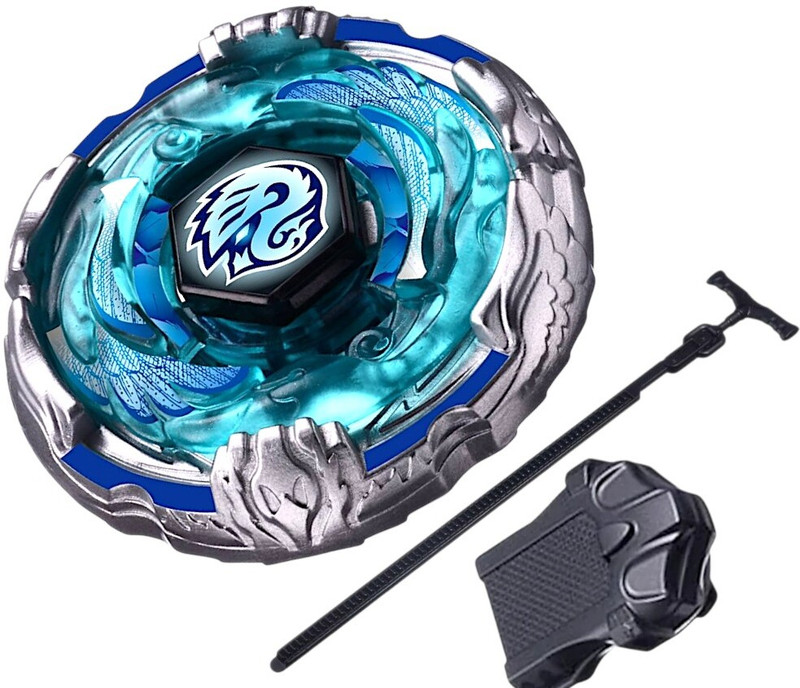 Battlekid BB 124 Kreis Cygnus 145WD Metal Master Defence type Bey Set With Launcher(Blue, Silver)