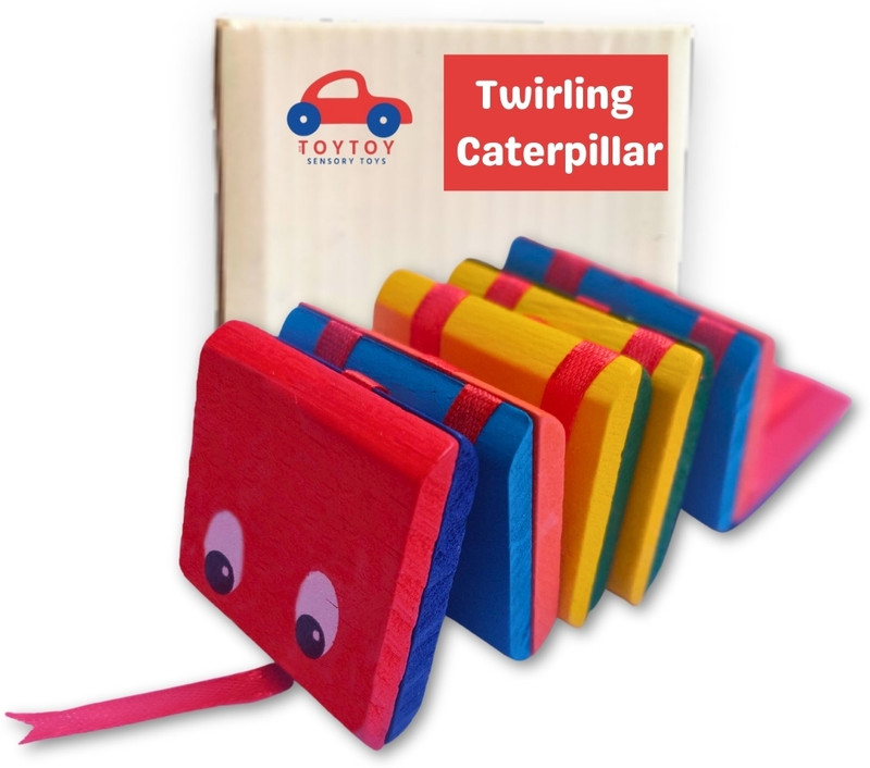wetoytoy Twirling Caterpillar(Multicolor)