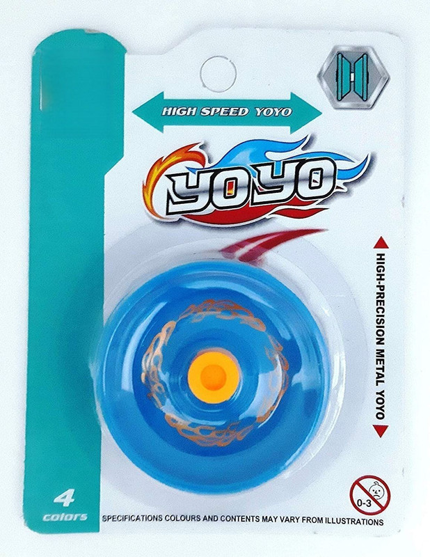 Saaishvi High Gloss Yo-Yo Spinner for Kids Auto Return Technology(Multicolor)