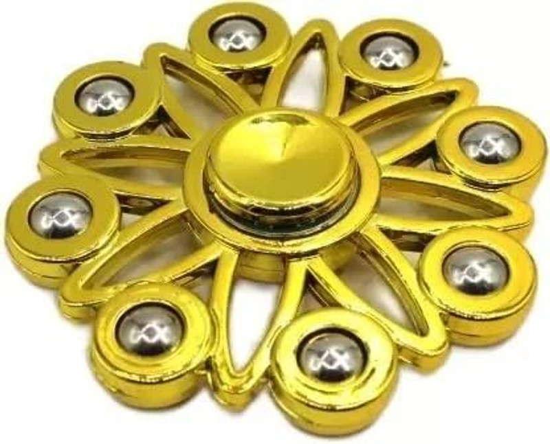 ParshvGroups Metal Spinner, Fidget Spinner, Red Color (Pack of 1)(Red)