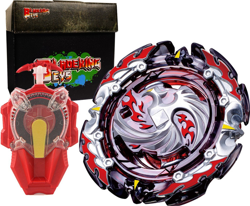 BLADEKING BEYS B131 Dead Phoenix 0 Atomic + Sparking launcher (Right spin) + toy storage box(Multicolor)