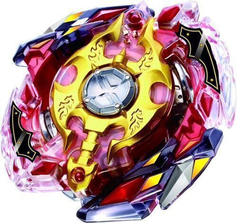 Battlekid Burst B-86 Starter Legent Spriggan Bey Set Battle Top With Launcher(Yellow, Red, Silver)