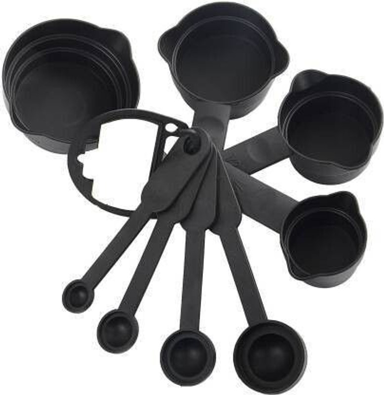 REGIME Measuring Cups and Spoons Set Plastic Measuring Spoon Set(Pack of 8)
