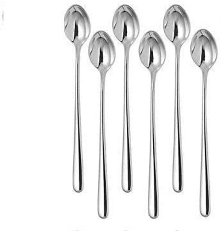 ARSCART Love Long Juices & Shakes Stainless Steel Measuring Spoon Set(Pack of 6)