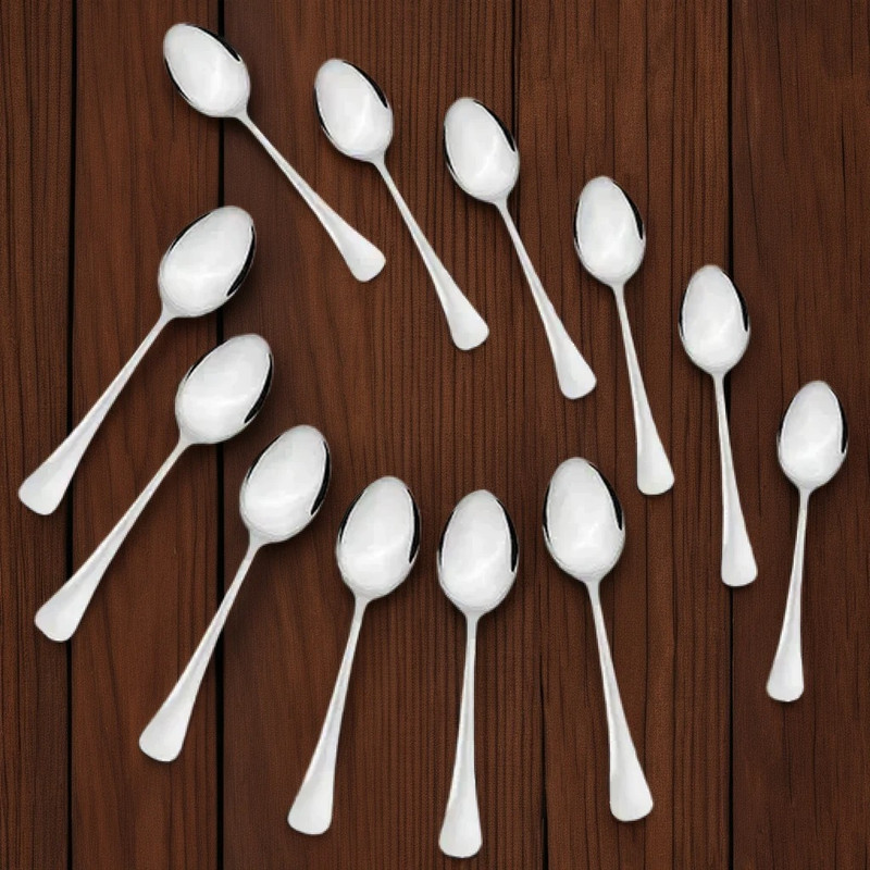 ARSCART Every home tea spoon Stainless Steel Tea Spoon Set(Pack of 12)