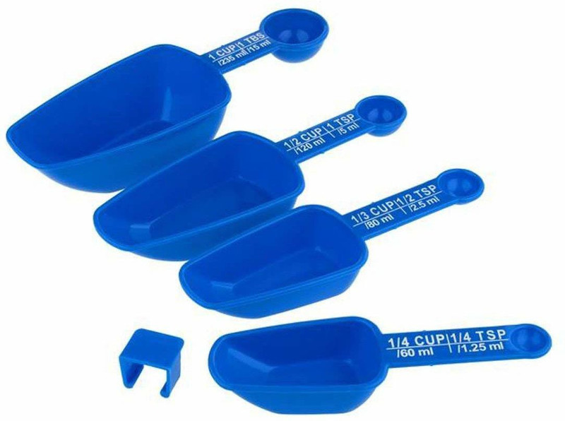 GTC M1701 Kitchen Cooking and Baking Measuring Cups Spoons Set Measuring Cup Set(235 ml, 120 ml, 80 ml, 60 ml)