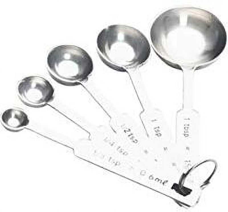 KMW KMW Professional-Grade Measuring Spoon 5 Pic Set HVY Breakshire - (2 pcs Set) Stainless Steel Measuring Spoon Set(Pack of 2)