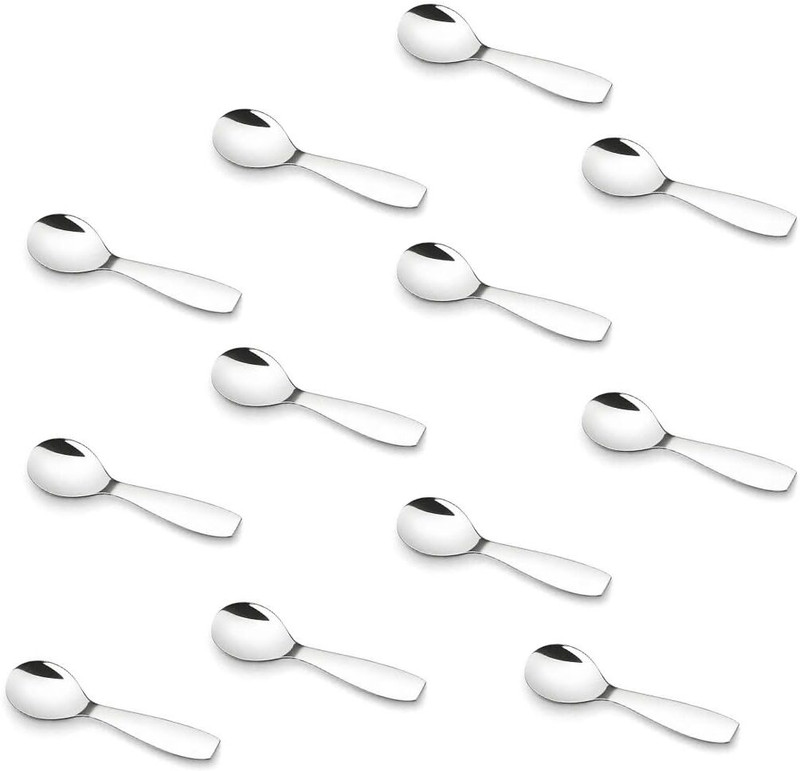 Fanqew MASALA SPOON 6 Disposable Stainless Steel Measuring Spoon Set(Pack of 6)
