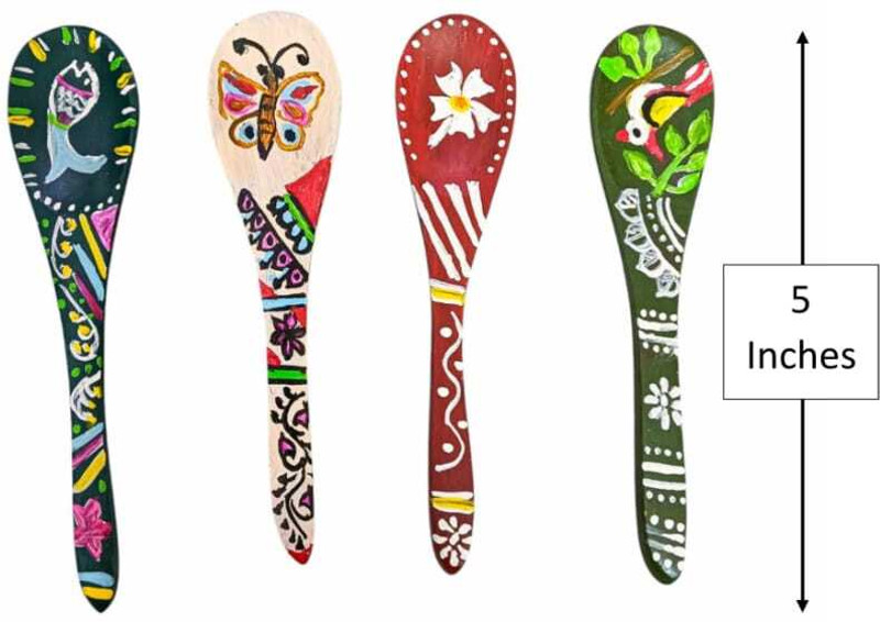 Soundarya boutique Wooden Measuring Spoon(Pack of 1)