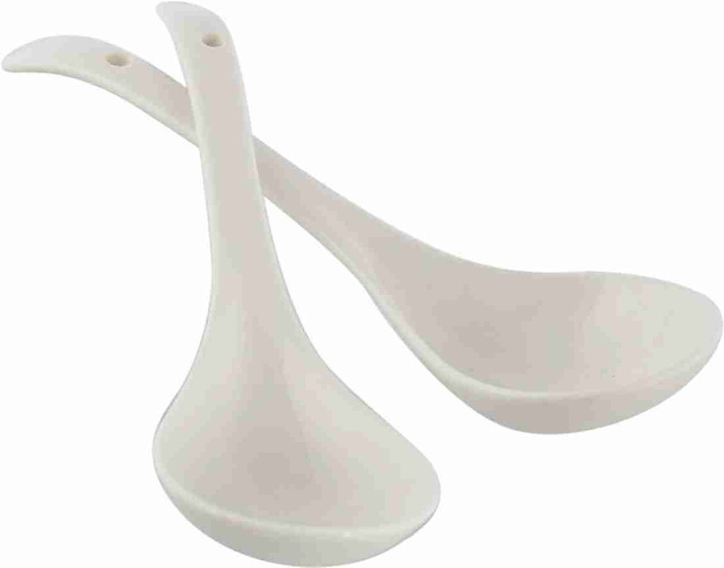 Armin Ceramic Serving Spoon Set(Pack of 2)