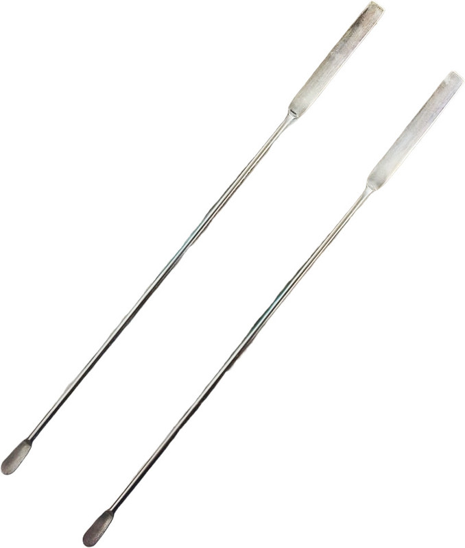 DIBYENDU SS-SP-8INCH-2PCS Stainless Steel Measuring Spoon Set(Pack of 2)