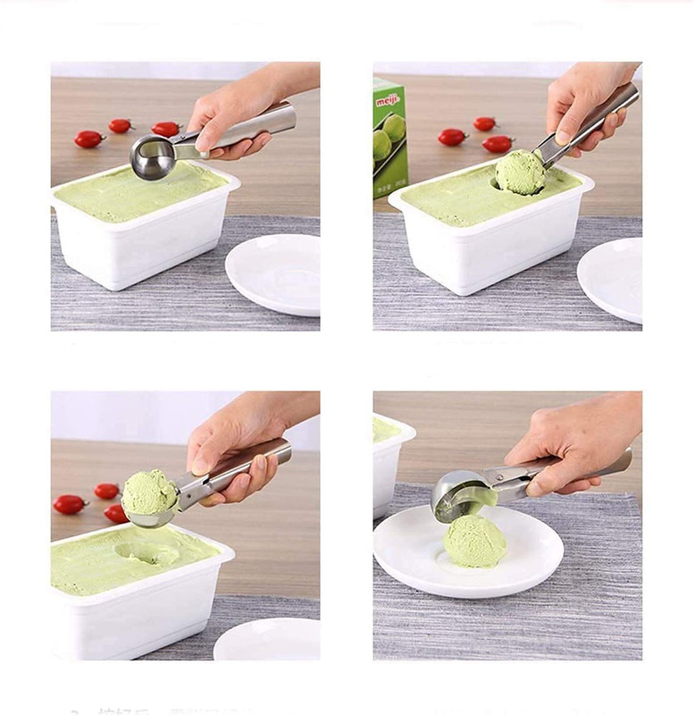 FLAMINA STEEL ICE SCOOP Kitchen Scoop